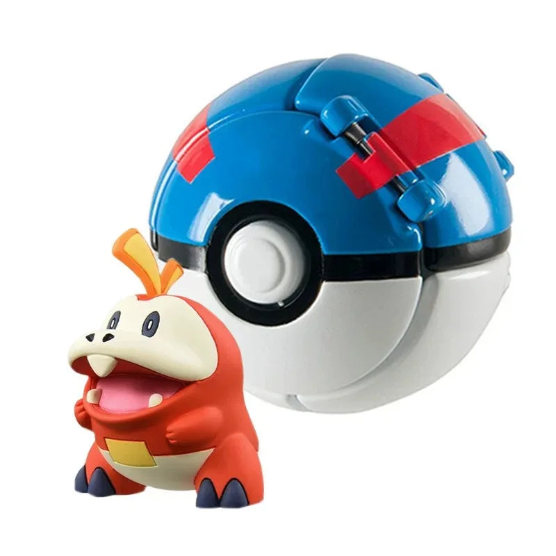 Pokemon Doll Ball Elf Pet Anime Action Doll Pikachu Charizard Mewtwo Bulbasaur Eevee Squirtle Eevee Pokeball Monster Toy Gift