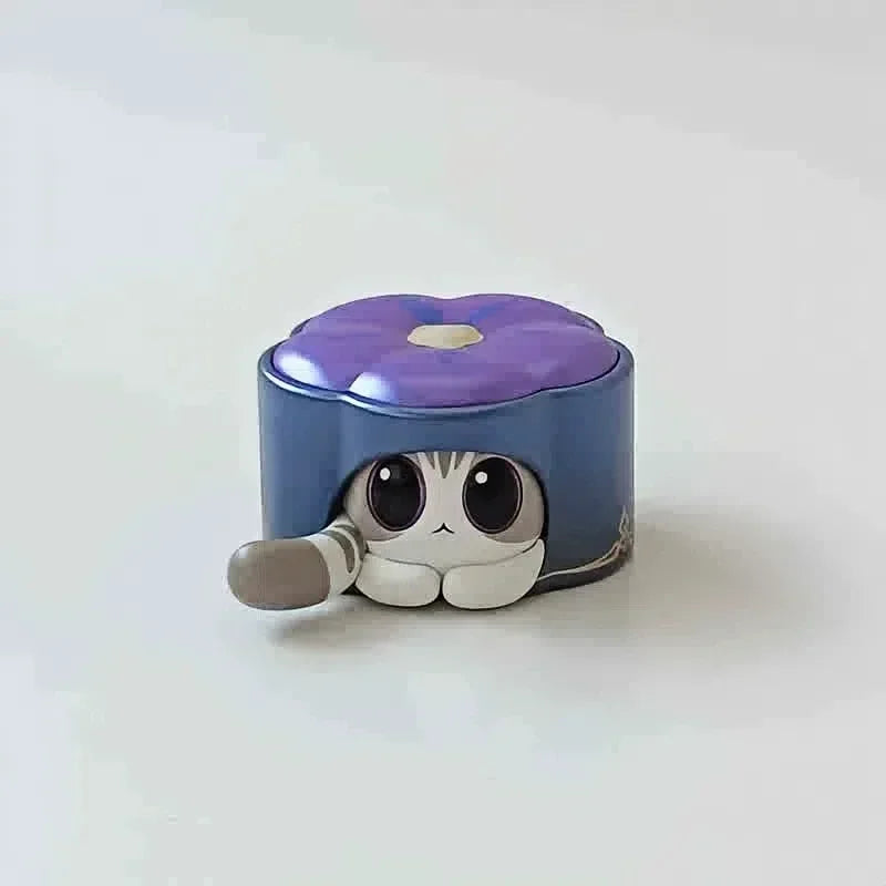 2cm Honkai: Star Rail Pet Series Table Cat Cake Cartoon Cute Danheng Kafka Action Doll Anime Character Face Display Gift Toy