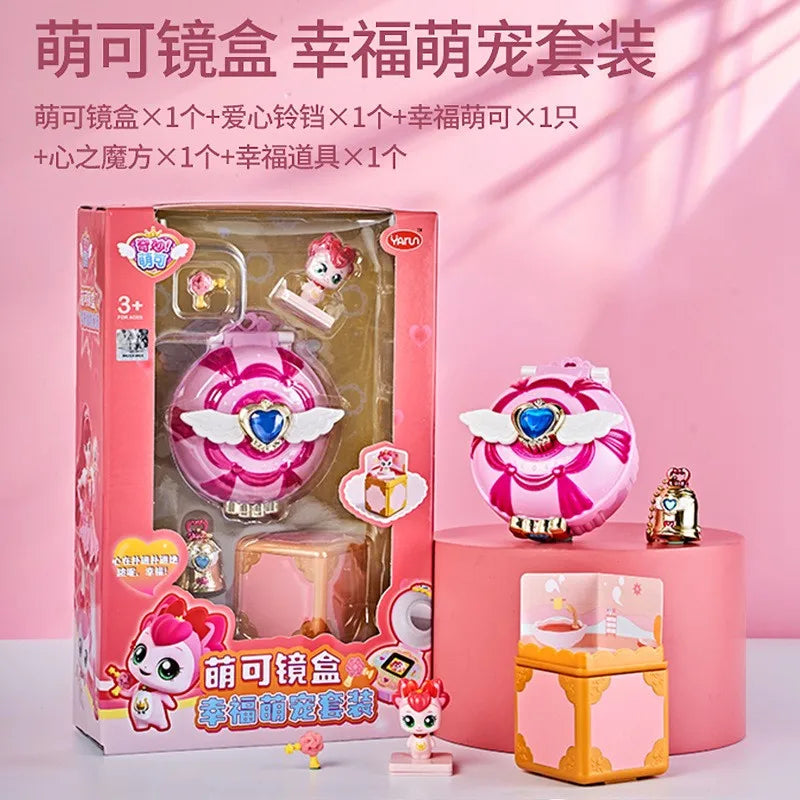 Genuine Stock Catch Teenieping Toy Music Love Mirror Box Cute Pet Set Love Happy Dream Ke Surprise Magic Set Princess Girl Gifts
