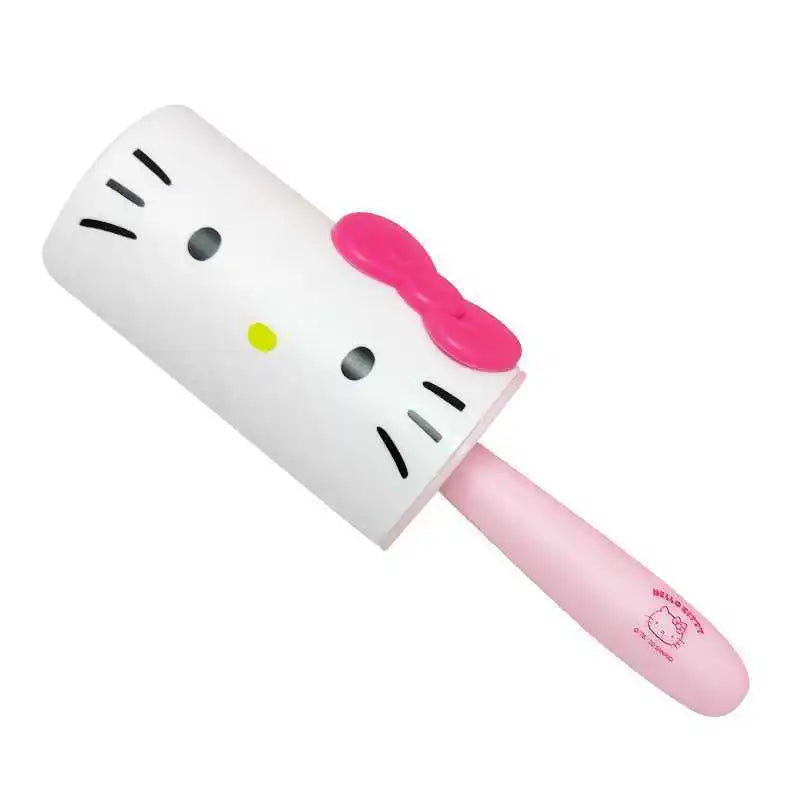 Hello Kitty Printed Lint Roller Cute Cartoon Pet Epilator with Refillable Stickers Home Clothes Daily Use Home Essentials Gift
