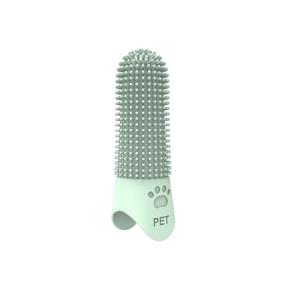 Pet Silicone Cleaning Nail Brush Finger Brush Cat Dog Pet Tooth Brush Dog Teeth Cleaning Cat Toothbrush Pet Products