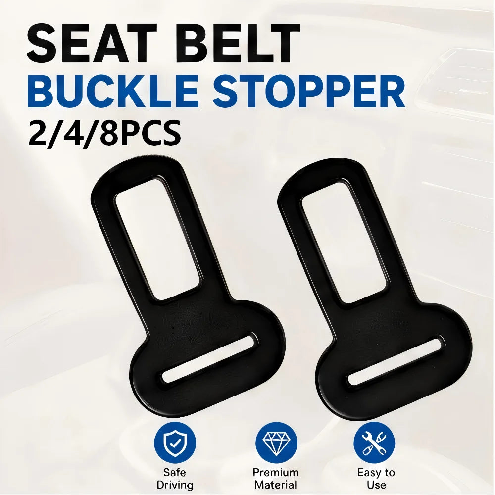 2/4/8 Pcs Pet Seatbelt Adapter Metal Car Seat Leash Clip Compatible with Truck Auto Safety Restraint Dog Travel Accessory
