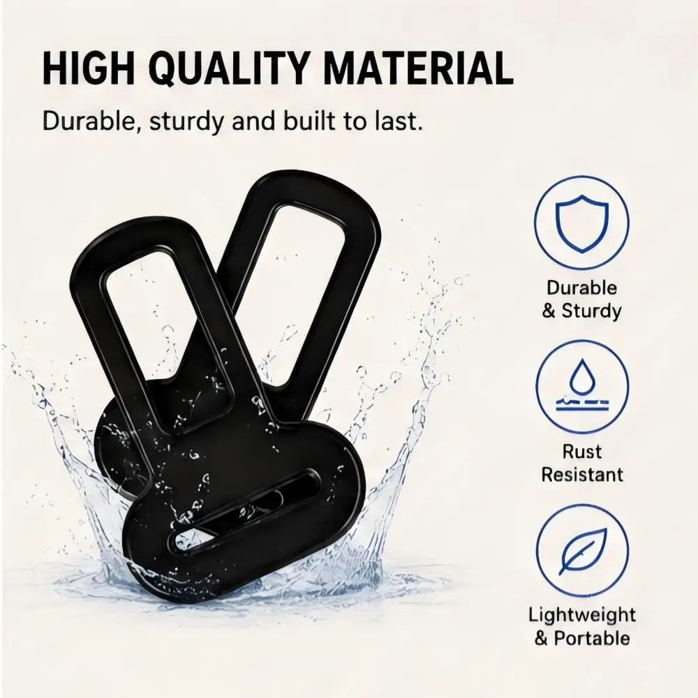 2/4/8 Pcs Pet Seatbelt Adapter Metal Car Seat Leash Clip Compatible with Truck Auto Safety Restraint Dog Travel Accessory