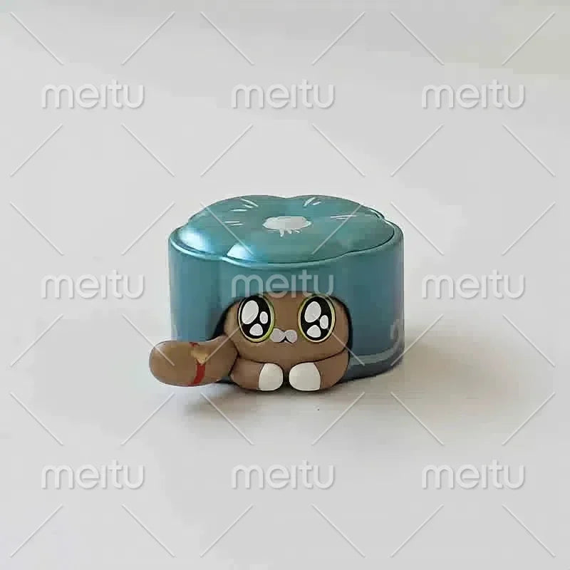2cm Honkai: Star Rail Pet Series Table Cat Cake Cartoon Cute Danheng Kafka Action Doll Anime Character Face Display Gift Toy