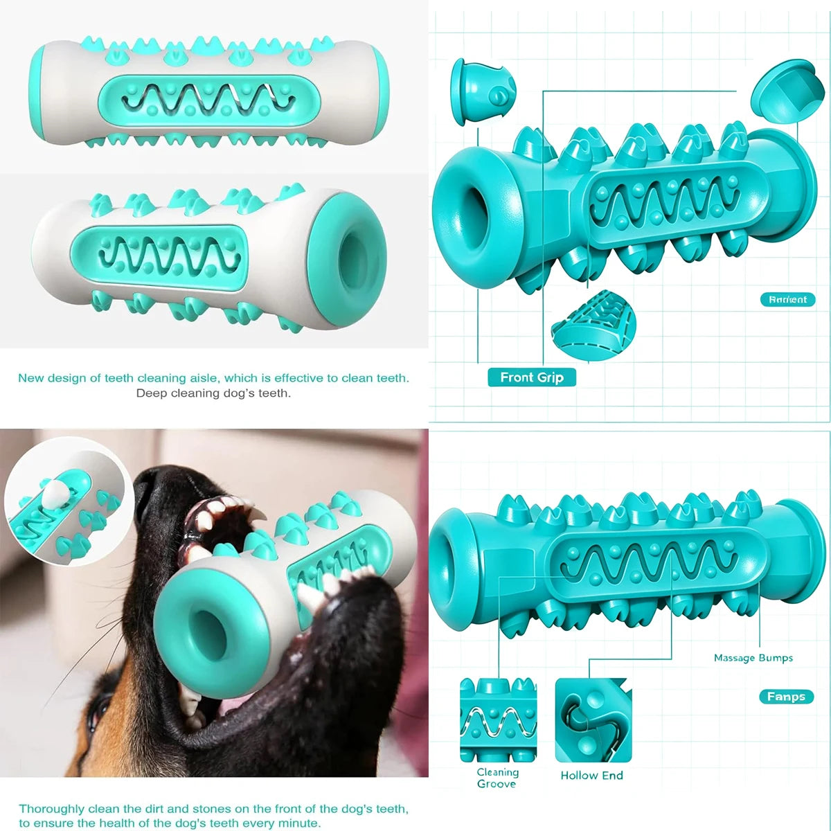 Dog Teething Toys Milk Bite Cleaning Puppy Accessories Big Toy Small Pets Dogs Chew Aggressive Chewers Large Pet Products Kong