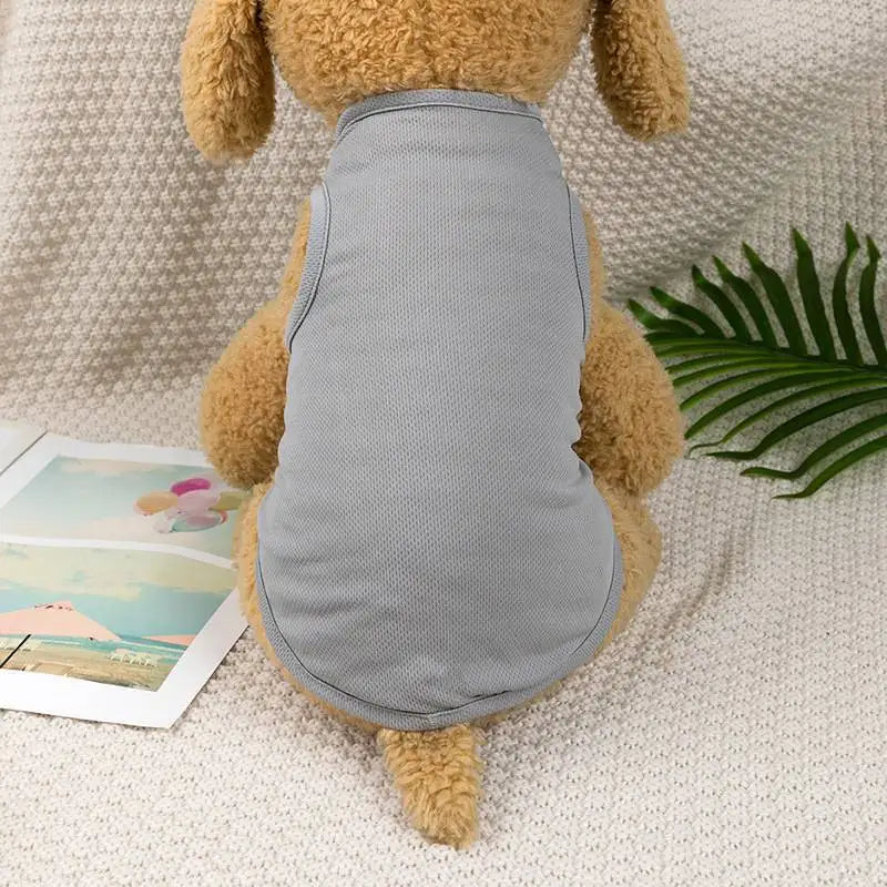 XS-XXL Summer Dog Clothes For Small Dogs Chihuahua Cute Summer Puppy T-Shirt Spring Vests For Dogs Cats Pet Products