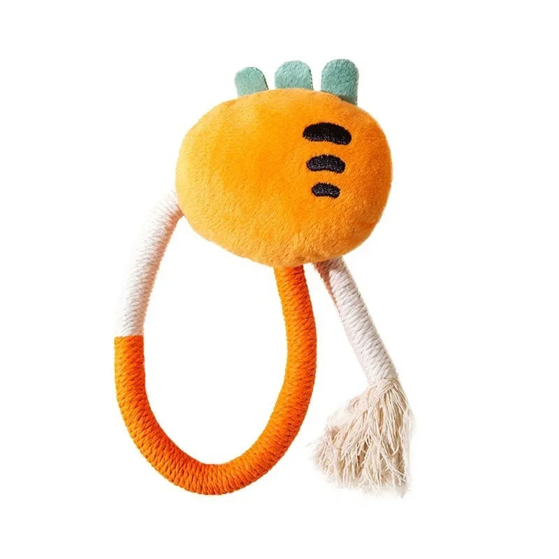 Plush Crocodile Cloud Carrot Cat Toys Interactive Dog Teeth Grinding and Cleaning Toy Pet Products