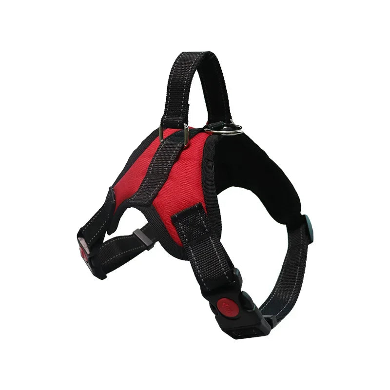 Saddle Dog Harness Reflective Adjustable Pet Harness No Pull Walking Training Small Medium Large Big Dogs Chest Strap Product