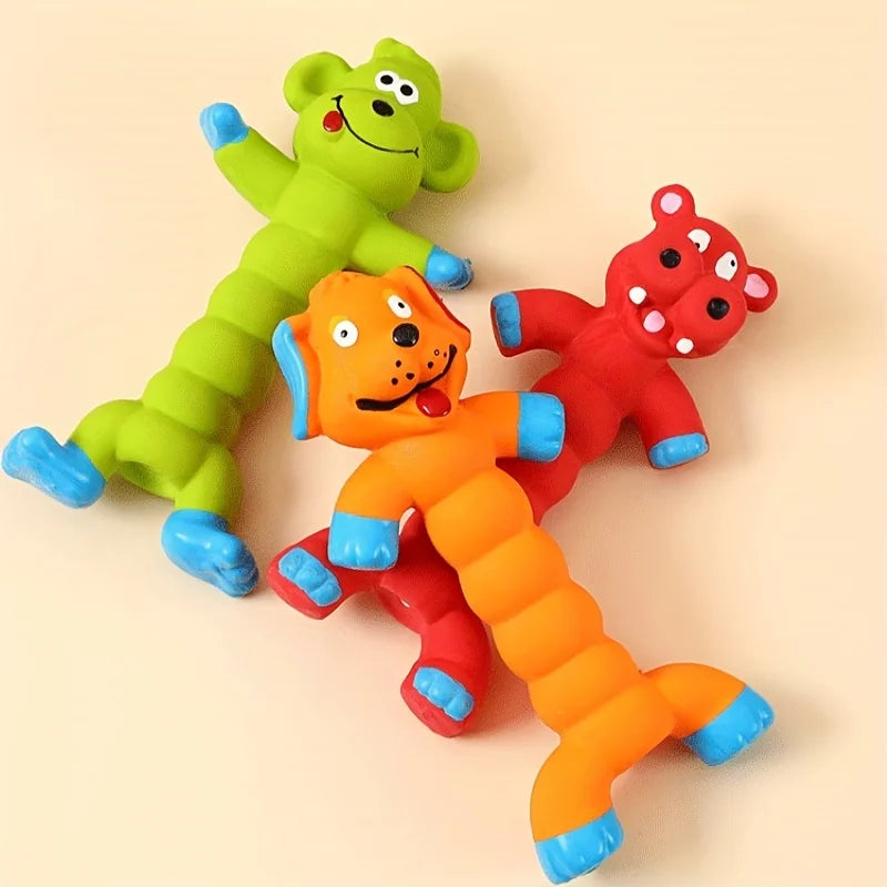 Durable Latex Chew Toy for Teeth Cleaning, All Breed Sizes, Pet Supplies for Boredom Relief, Interactive Play, Dog Chew Toys