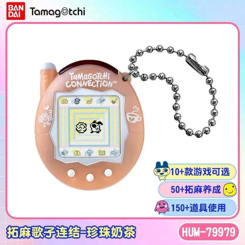 Bandai Tamagotchi Connection V3 Electronic Pet (Linked Ver.) - Elegant Bow/Blue Bubble New