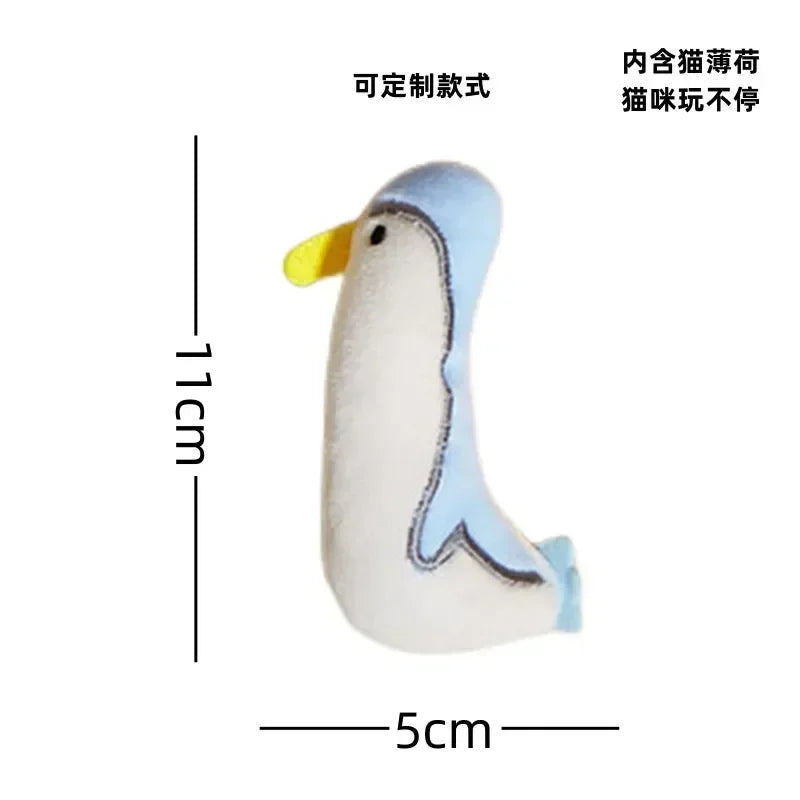 1Pc Cute Plush Toys for Pet Cat Catnip Filled Chewing Bite Game Kitten Products Pet Supplies Sleeping Companion Cloth Dolls