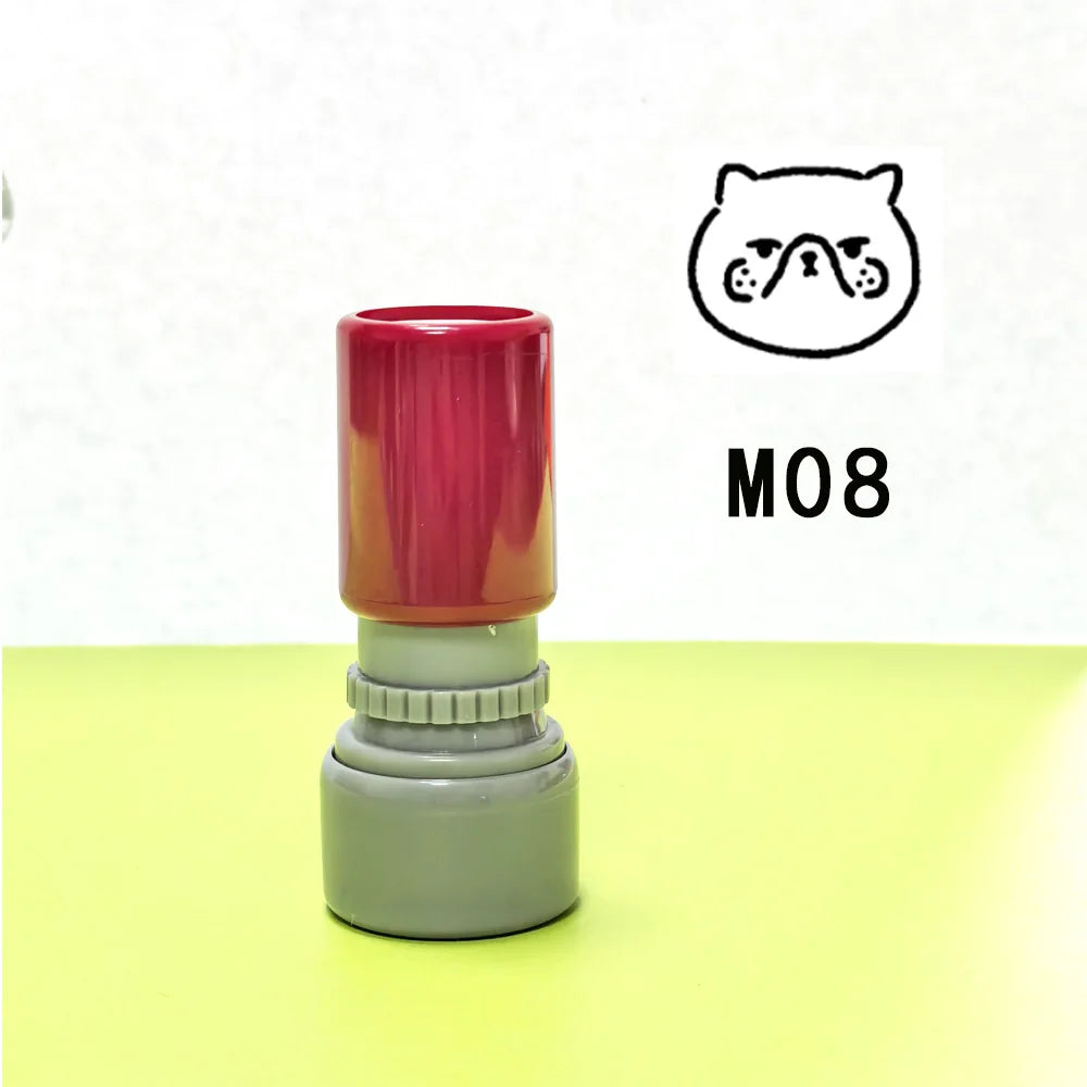 Cat Pattern Stamp Black Cat Animal Stamp for Inspiring and Encouraging Teaching Classroom Active Activities Teacher Stamp