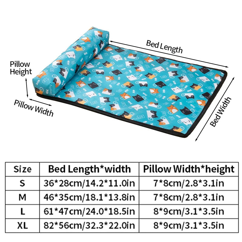 Pet Dog Bed Warm Cushion for Small Medium Large Dogs Sleeping Beds Waterproof Baskets Cats House Kennel Mat Blanket Pet Products