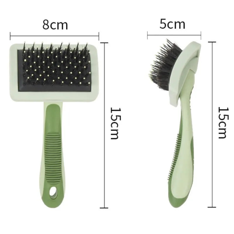 Dog Comb Pet Hair Remover No Hurt Brush for Dogs Hair Pulling Massage Dog Brush Soft Dogs Brushes Cleaning Cat Comb Pet Products