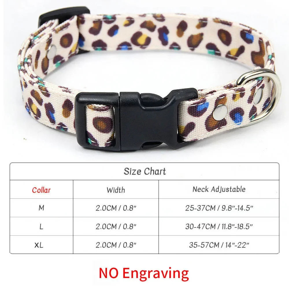 Personalized Dog Collar Free Engraved Name Custom Nameplate Collars for Small Medium Large Dogs Accessories Pet Product Pitbull