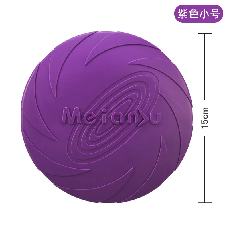 Dog Frisbee, Border Animal Pet Dog Special Frisbee Bite Resistance Training Frisbee Pull Back Standard Dog Toys Pet Products
