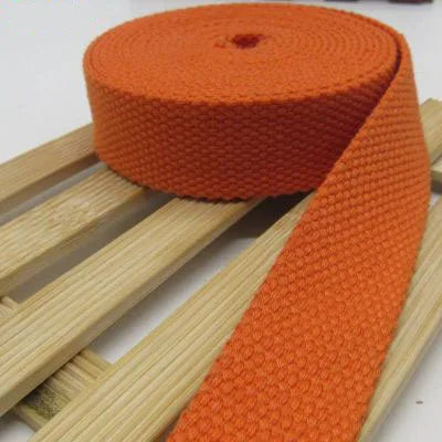 5M Cotton Webbing Suspenders Craft Supplies DIY Decorative Sewing Fabric Crafts Nylon Webbing Pet Rope Backpack  Accessories