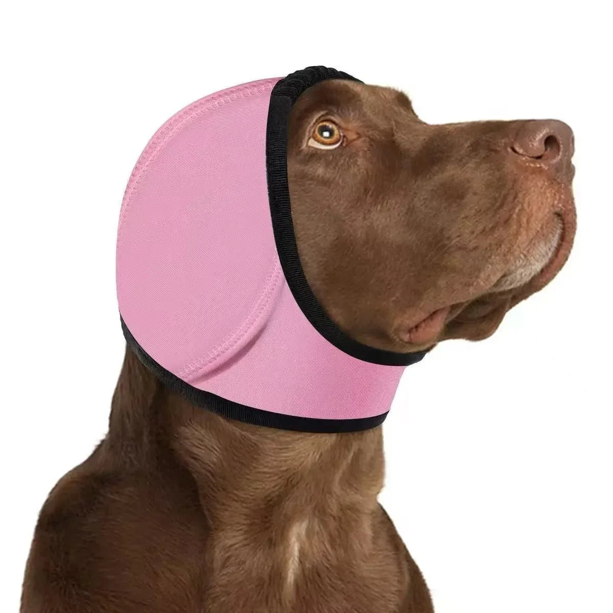 1pc Pet Grooming Hood, Dog Calming Cap Ear Cover, Anti-Scratch & Noise Reduction Head Wrap for Bathing, Drying Hair