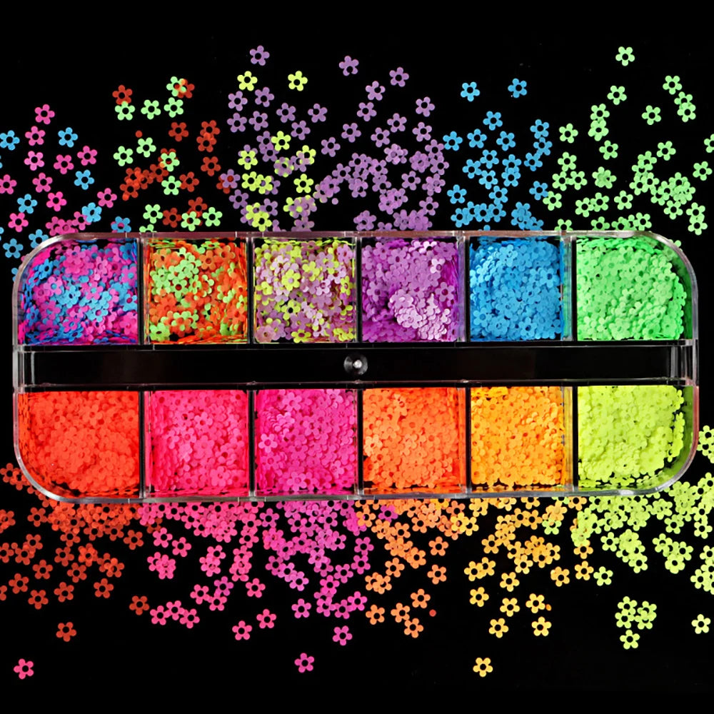 For Fun Multiple Styles Mixed Sequins Glitter Flakes for Epoxy Resin Molds Filler DIY Nail Decoration Sequins Jewelry Accessorie