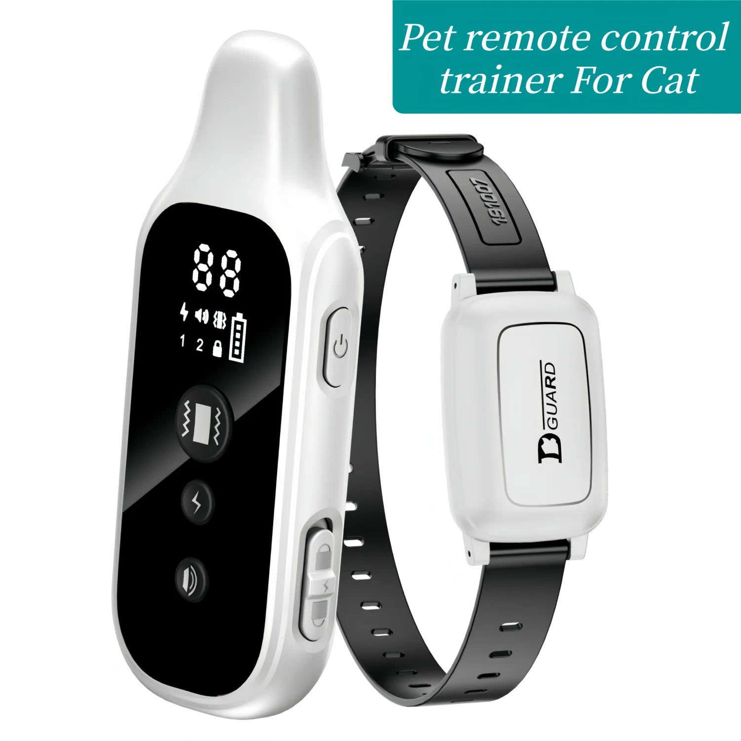 Cat Training Collar, 3000-3300FT Cat Shock Collar with Remote , Cat Stop Meowing Collar, Cat Remote Control Collar Pet Products