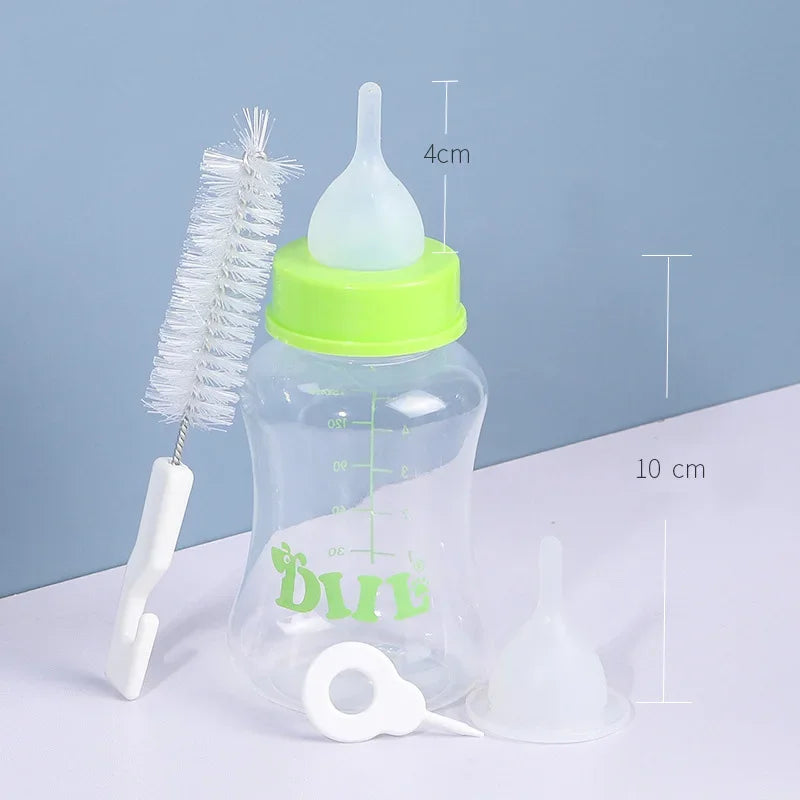 60/150ml Pet Feeder for Small Dogs Cats Newborn Puppy Dog Kitten Cat Milk Water Bottle Dog Feeding Accessories Mascotas Products
