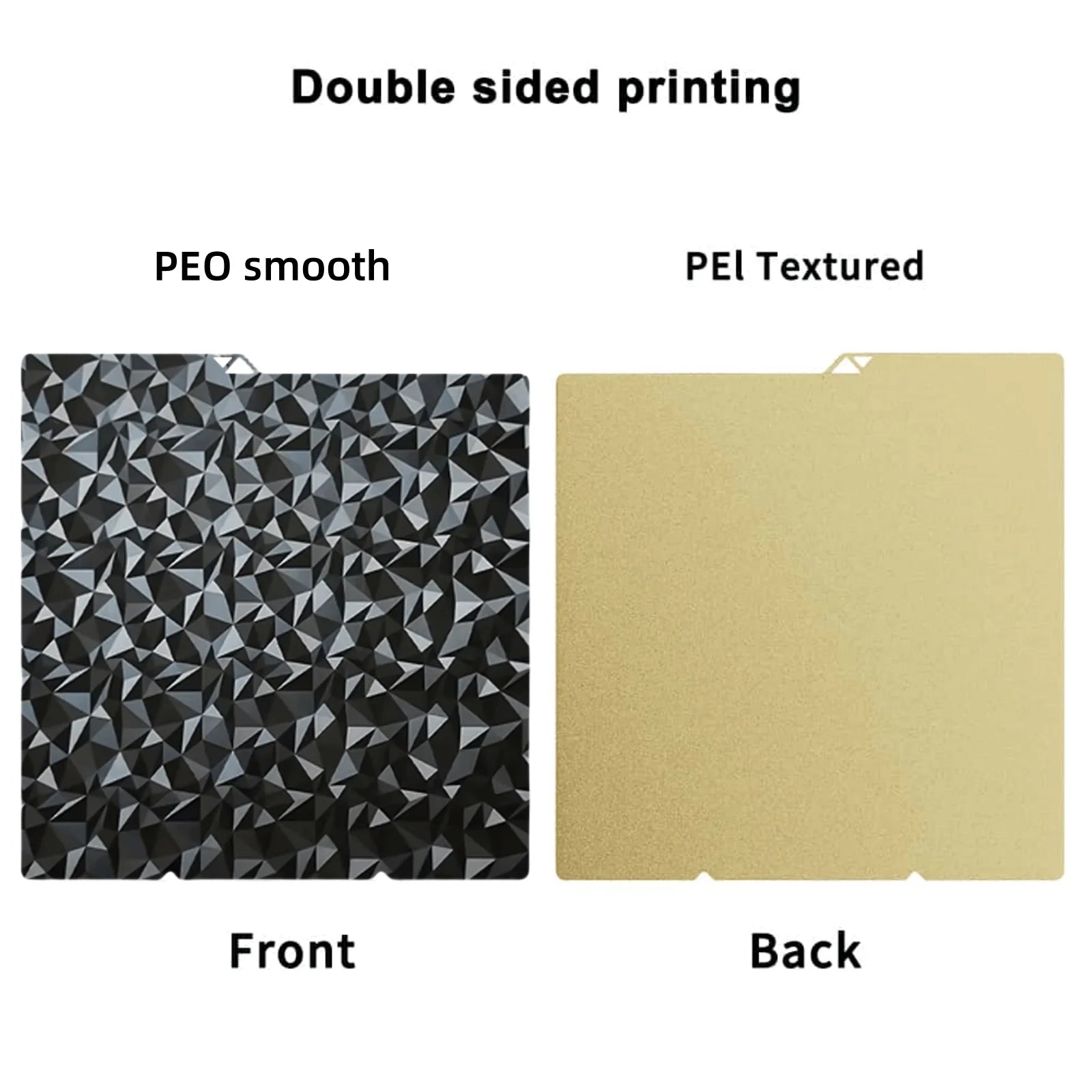 For Anycubic Kobra S1 Bed Plate 264x276 Kobra S1 Combo Build Plate Double Side Peo Pet Pei Pey Chameleon Kobra S1 Accessory 3d