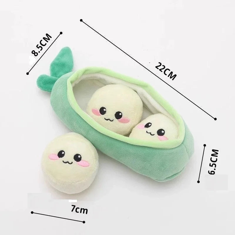 Indestructible Pet Toys for Aggressive Chewers Cats Dogs,Chew Squeak Toy Cats Dogs Interactive Plush Doll Pet Products