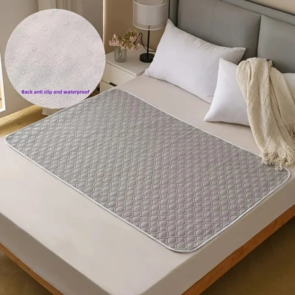 Washable Incontinence Pads for Elderly And Pets Leak-Proof Bed Care Mats for Menstruation And Home Use Multiple Sizes Available