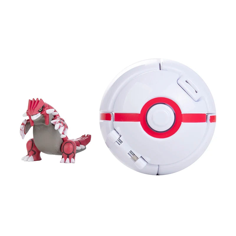 Pokemon Doll Ball Elf Pet Anime Action Doll Pikachu Charizard Mewtwo Bulbasaur Eevee Squirtle Eevee Pokeball Monster Toy Gift