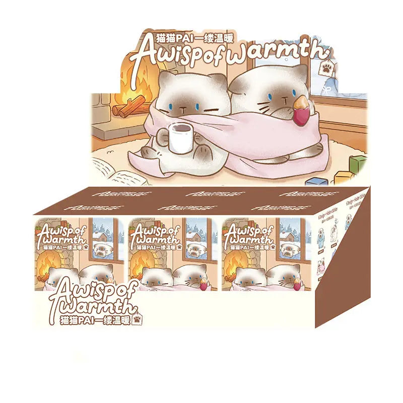Cute and Adorable Pets, Popular Online Hot-Selling Cat PAI, A Wisp of Warmth Blind Box, Creative Desktop Decorations and Ornamen