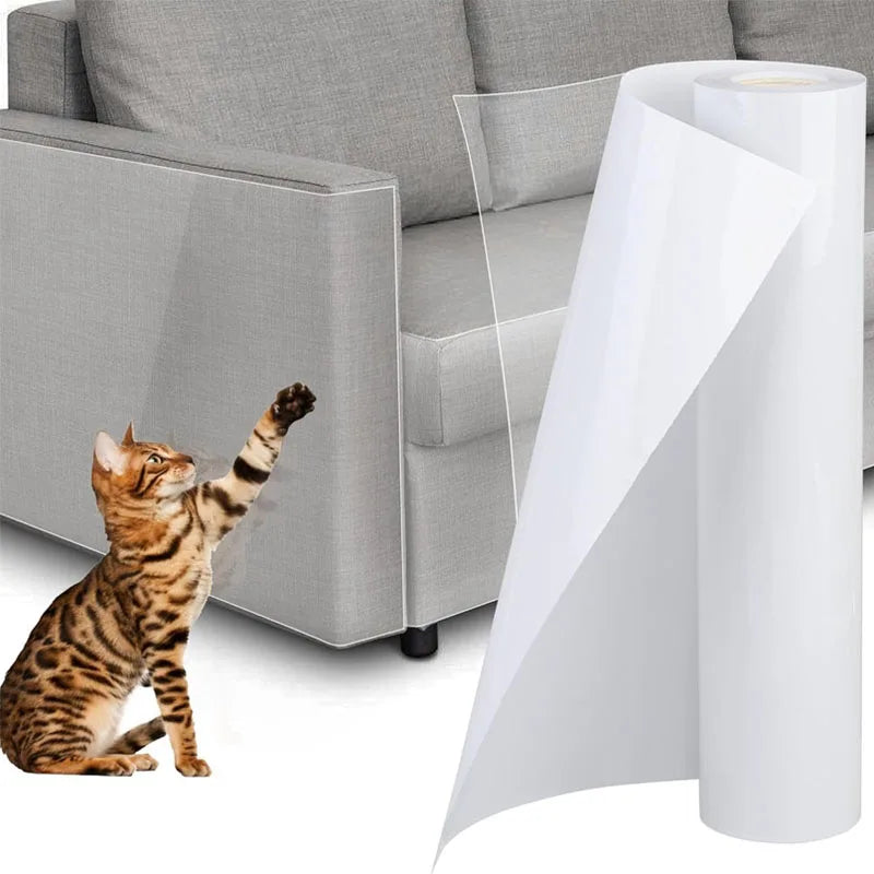 3m Accessories for Cats Sofa Protection Pads Furniture Protectors Cover Transparent PVC Self-adhesive Cat Supplies Pet Products