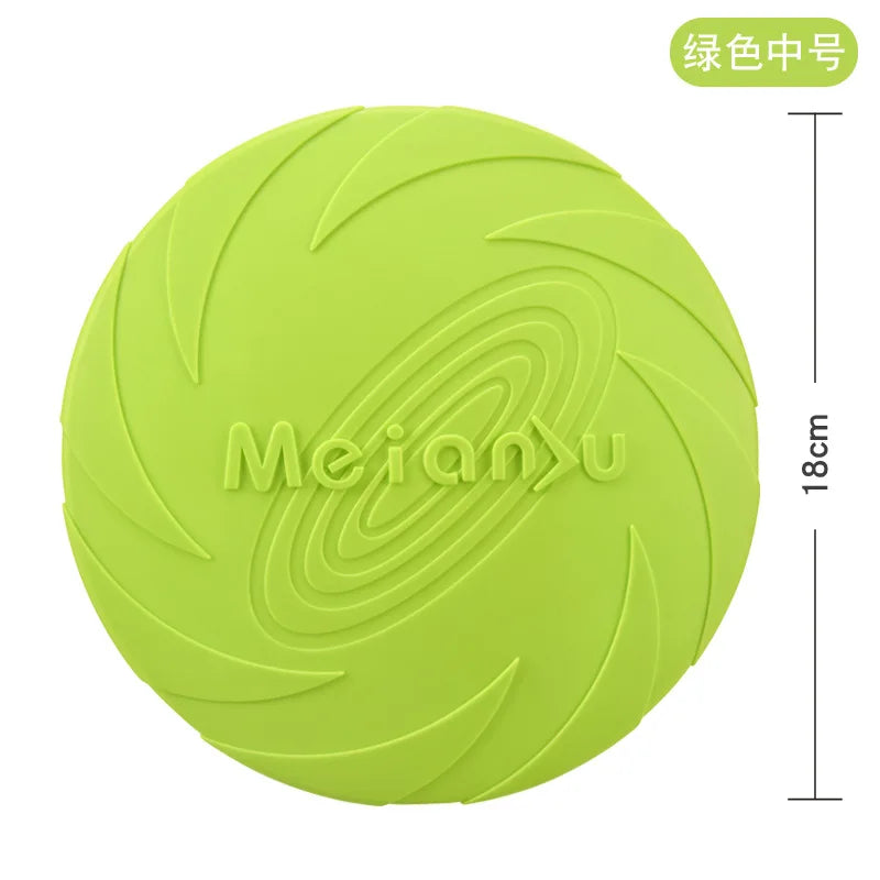 Dog Frisbee, Border Animal Pet Dog Special Frisbee Bite Resistance Training Frisbee Pull Back Standard Dog Toys Pet Products