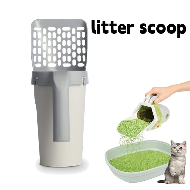 Cat Litter Shovel Scoop For Pet Filter Clean Toilet Garbage Picker Cat Supplies Accessory Cat Litter Box Self Cleaning