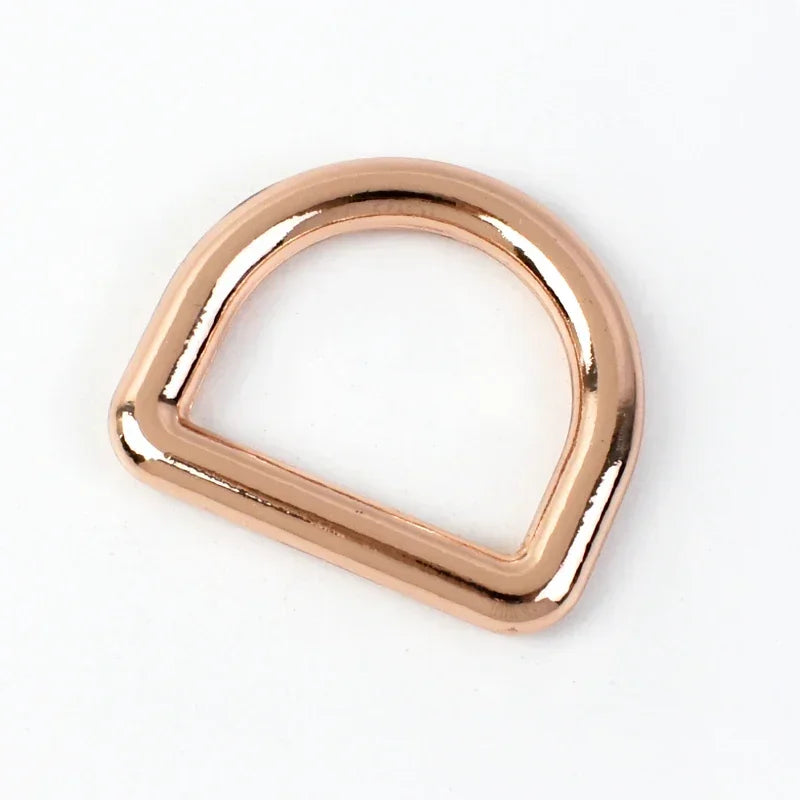 5/10Pcs 10-38mm Metal O Dee D Ring Buckles Backpack Strap Clasp Belt Loops Dog Pet Collar Webbing Hooks DIY Leather Accessories