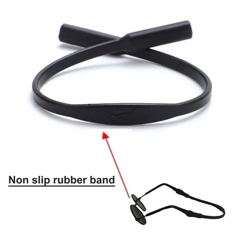1-8Pcs Pet Products Anti-Slip Glasses Rope Straps Silicone Sunglasses Chain Holder Lanyard For Small Dog Cat Pet Accessories