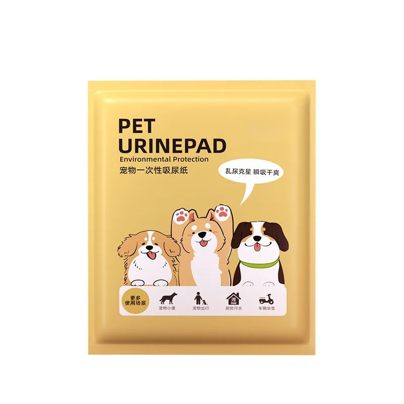 Dog urine wiping products dog urine pad pet diaper cleaning dog cat absorbent paper quick-drying diaper urine-absorbing paper