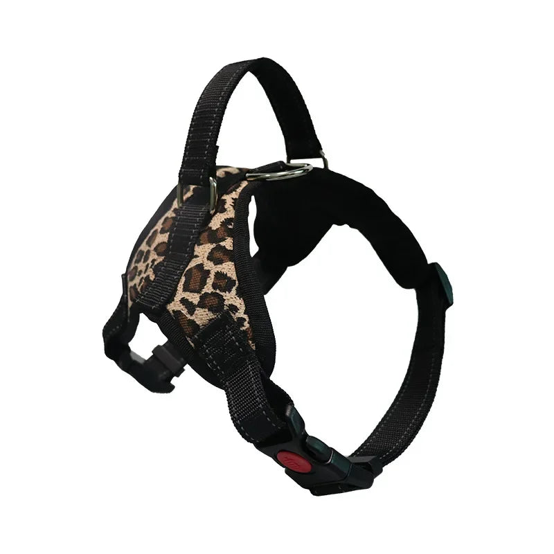 Saddle Dog Harness Reflective Adjustable Pet Harness No Pull Walking Training Small Medium Large Big Dogs Chest Strap Product