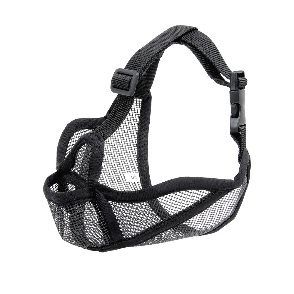 Short-Snouted Dog Muzzle Bulldogs Breathable Anti-Biting Walking Drinkable Short-Mouthed Dog Snout Cover Pet Products Shar Pei
