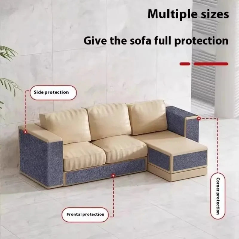Trimmable Cat Scratching Mat Cat Scratcher Sofa Tape Scratching Post Self-adhesive Carpet Cats Scratch Board Cat Accessories