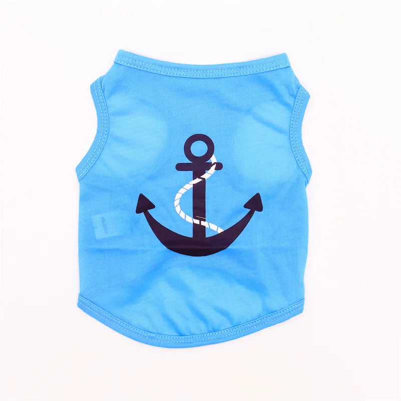 Security Clothing for Dogs Summer Pet T-shirt Costume