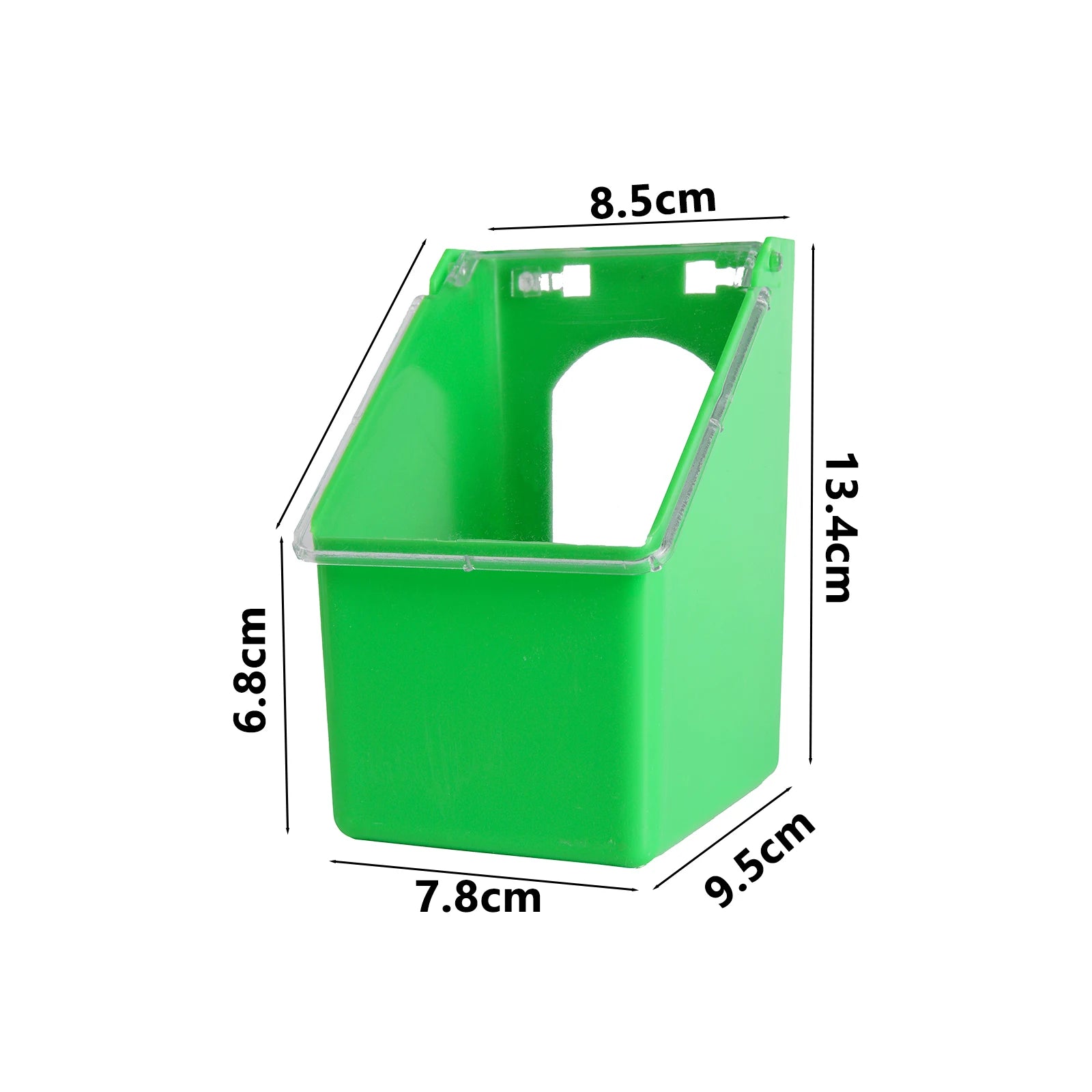 Pigeon 1/2/4Hole Hanging Cage Box Automatic Feeder Large Capacity Food Trough Food Storage Case Birds Supplies Pets Product 1Pc