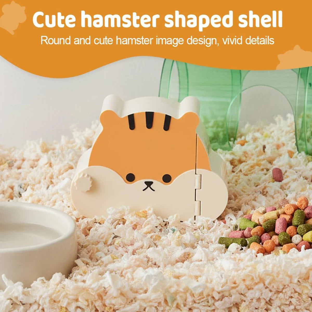 Visualized Magnetic Hamster Avoidance Nest Observation Cabin Rat Cage Accessories Guinea Pigs Accessory Pet Effortless Mounting