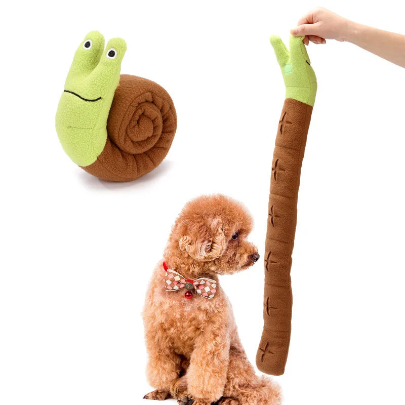 Snail Shaped Dog and Cat Toys, Pet Products, Pet Supplies, Mats to Hide Food Odors, Training Puzzles, and Fun Sniffing Toys