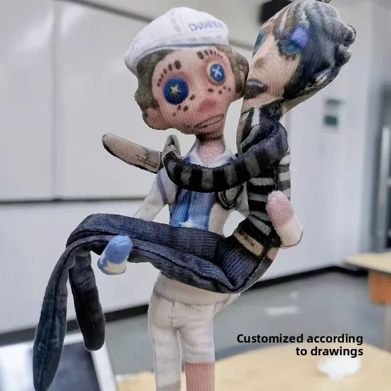 Personalized Custom DIY Handmade Doll Abstract Portrait Customization for Pet Idol & Anime Character Fan Support Collectible