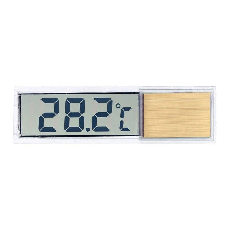 1pc Aquarium Thermometer 3D Digital LED Electronic Fish Tank Temperature Fish Turtle Temp Meter Aquarium Decoration