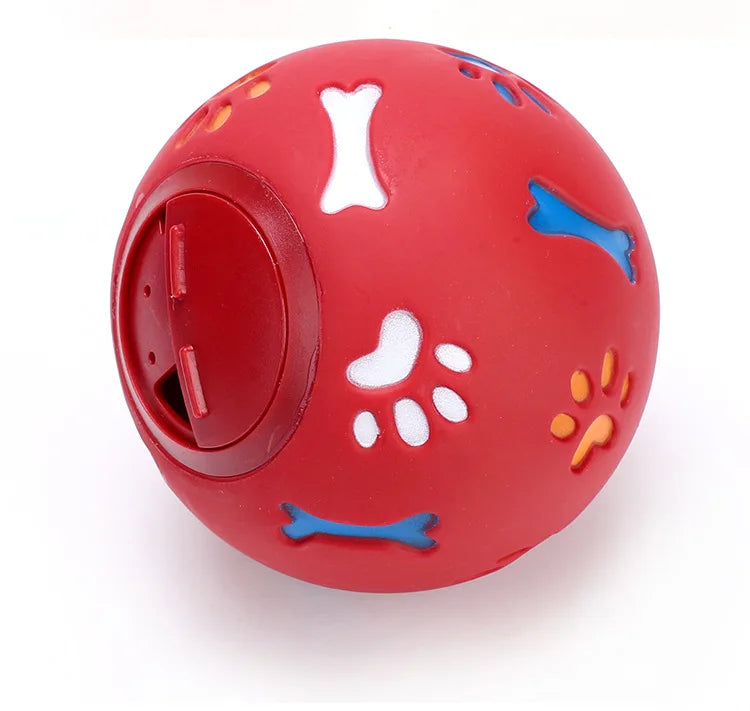 Slow Feeder Interactive Toy For Cats Dogs Leakproof Rubber Chew Ball Training Play Food Dispensing Pet Supplies