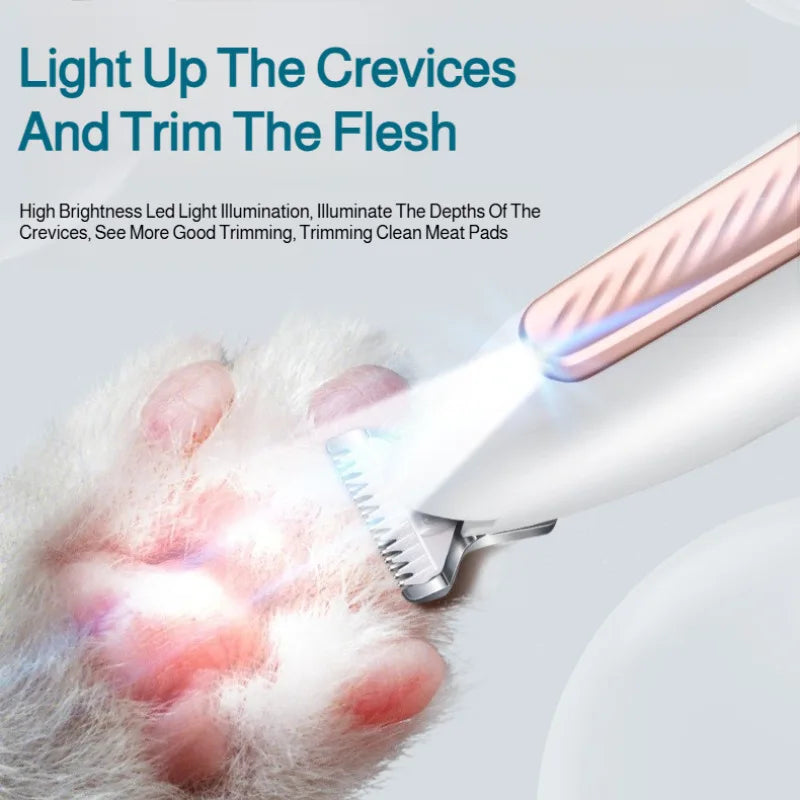 Hair Trimming Pet Shaver Pet Shaver Rounded Teeth Complete Accessories Longlasting Battery Life