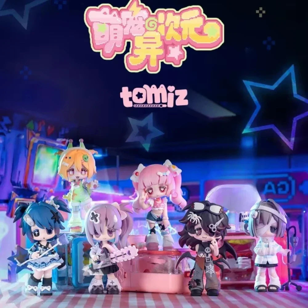 SIMONTOYS TOMIZ Cute Pets in the Other Dimension Serise Blind Box Mystery Box Caixa Caja Dolls Gift Desktop Ornament Anime Figur