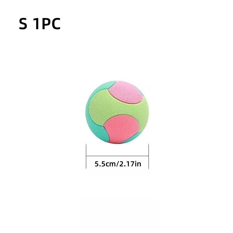 Bouncy Ball Toys Pet Dog Toys Bite Resistant  for Small Medium Dogs Tooth Cleaning Ball Dog Chew Toys Pet Training Products