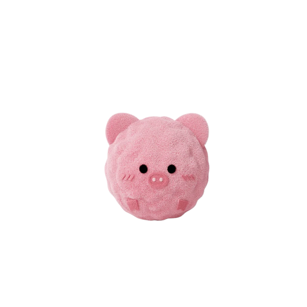 1Pc 5×5cm Cartoon Spiky Squeaky Dog Toy Ball Plush Animal Chew Toy Teeth Cleaning Interactive Pet Sound Toy Puppy Self Play Gift